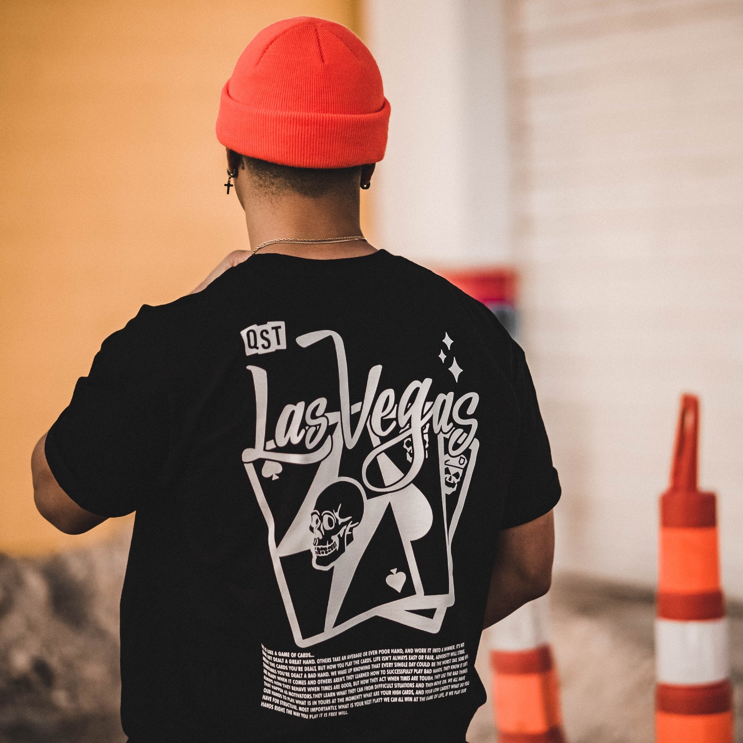 Game Of Cards Black Tee