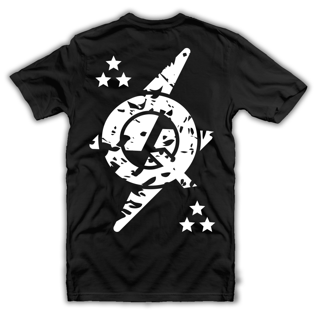 Lightning Camo Tee (Black)