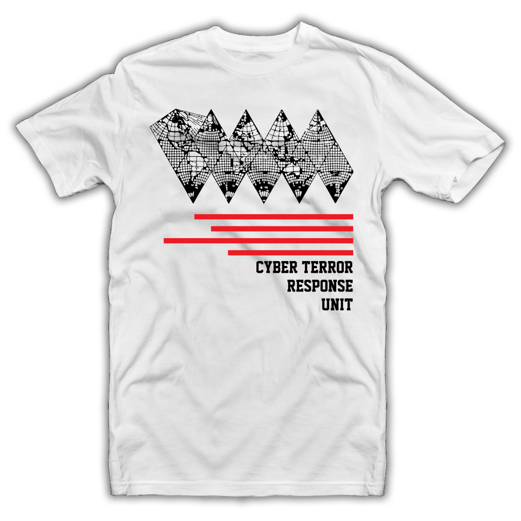 Cyber Map Tee (White)
