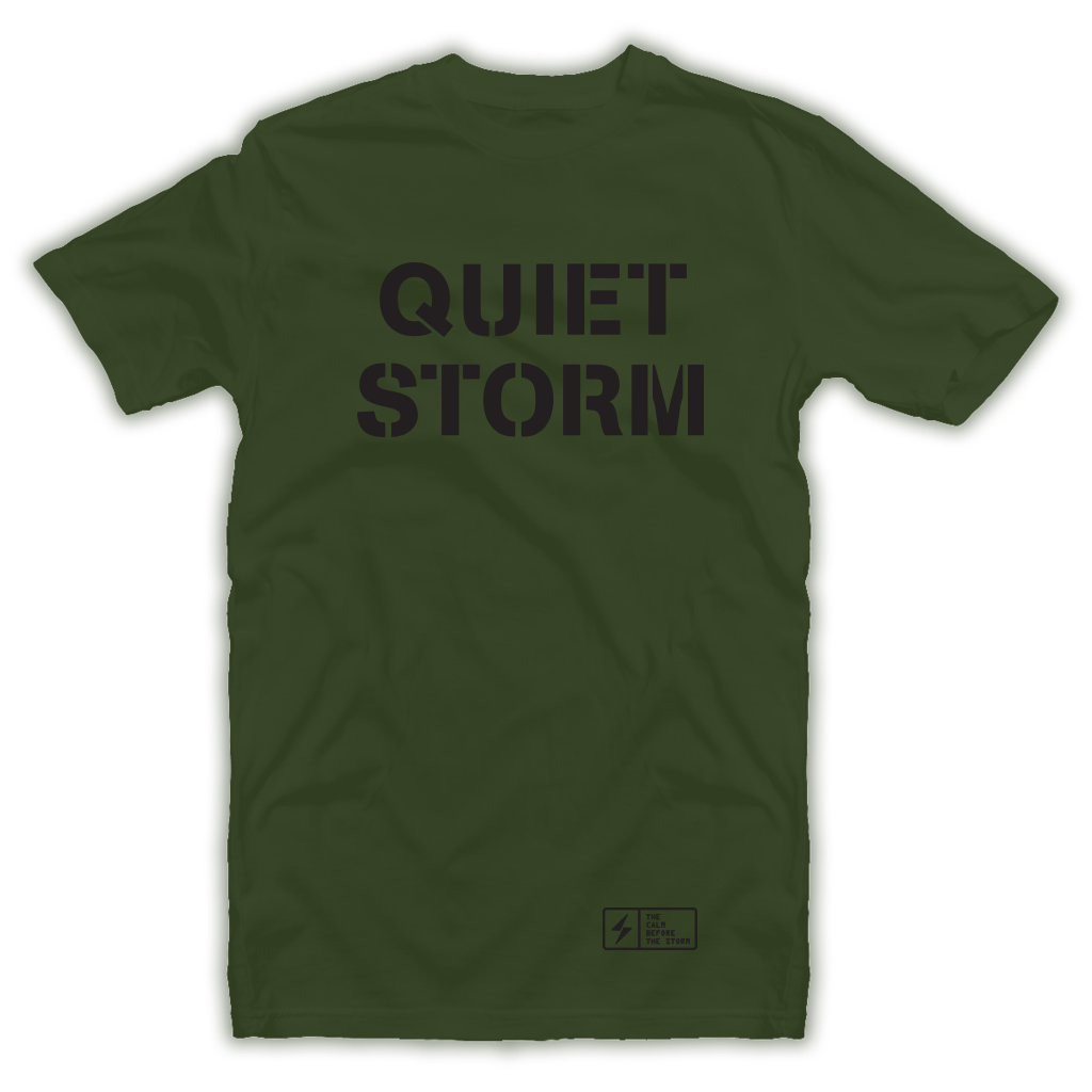 Stencil Tee (Olive)