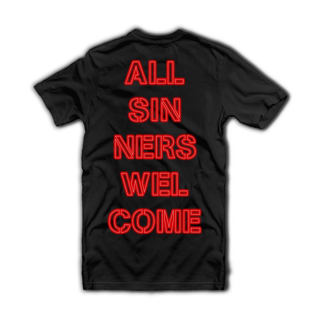 ASW Neon Black Tee