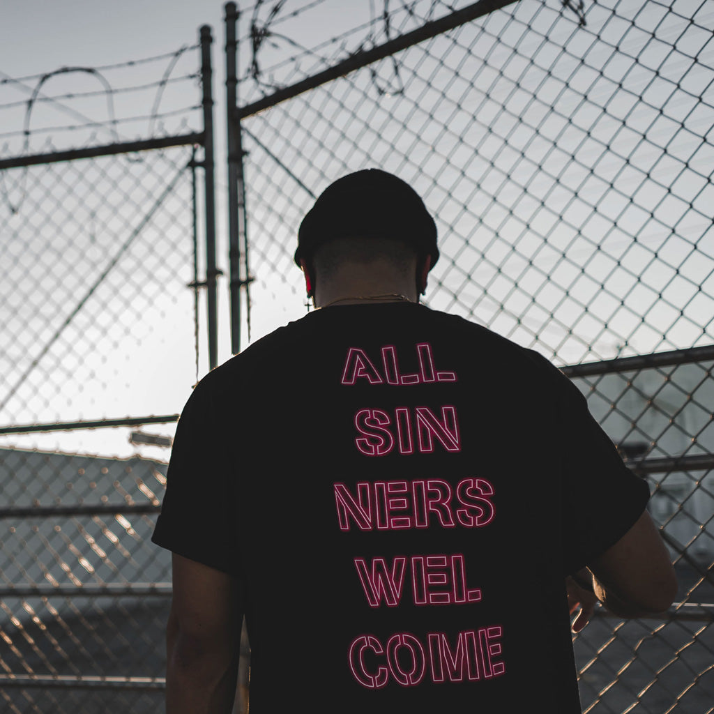 ASW Neon Black Tee