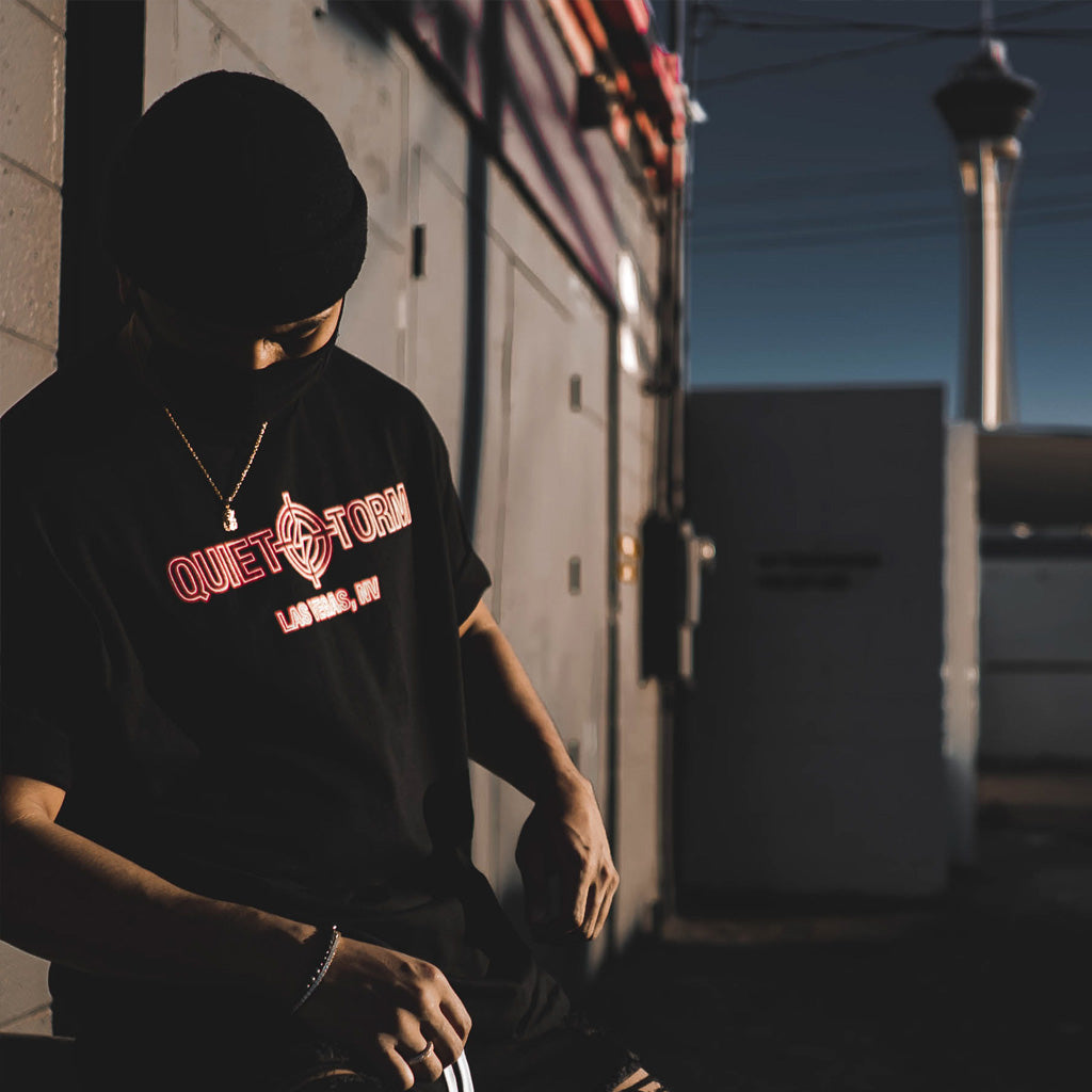 ASW Neon Black Tee