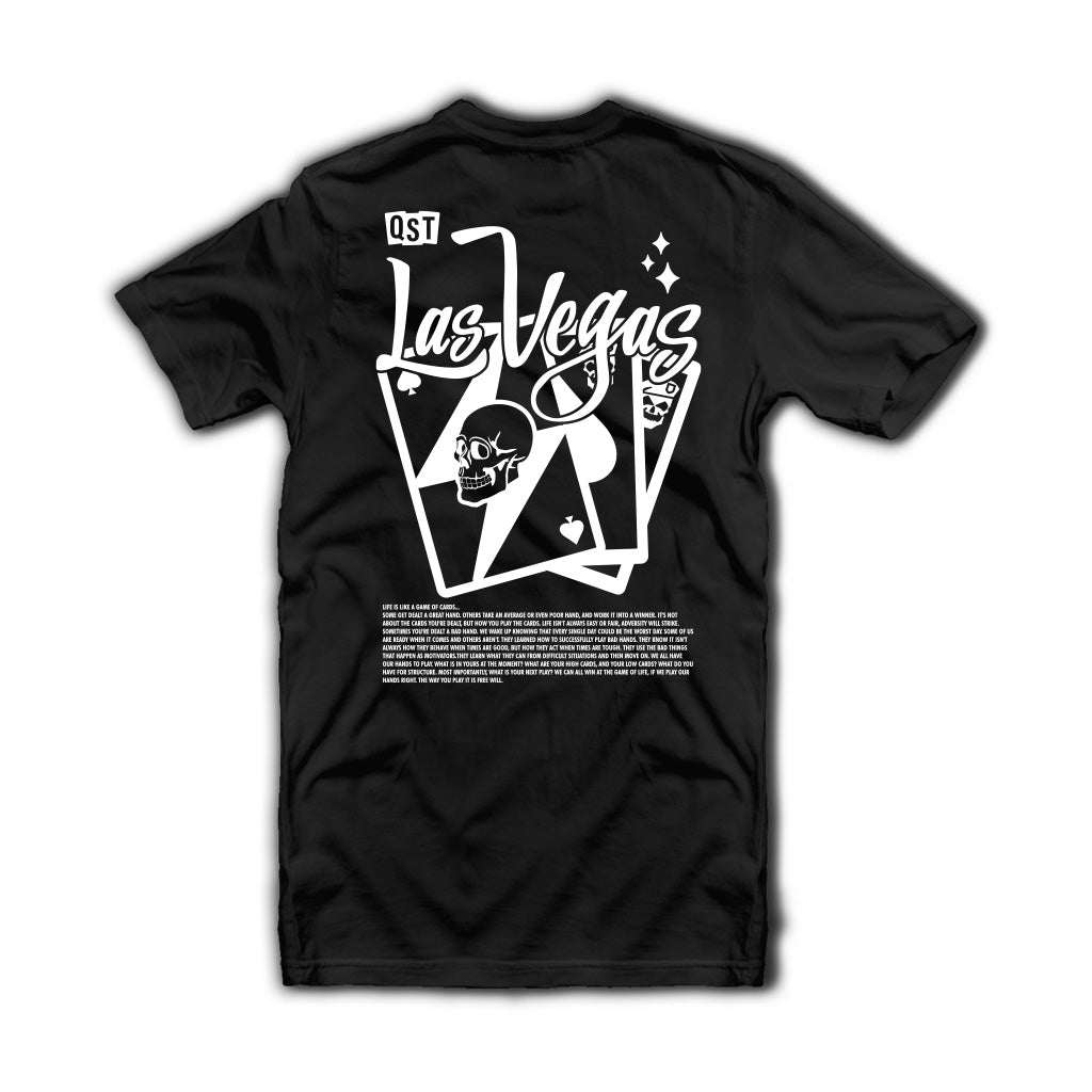 Game Of Cards Black Tee