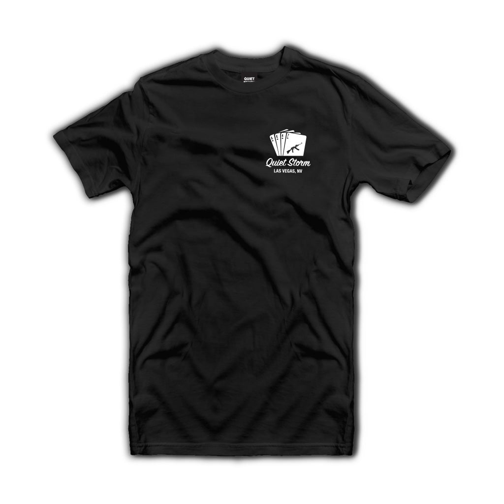 Game Of Cards Black Tee