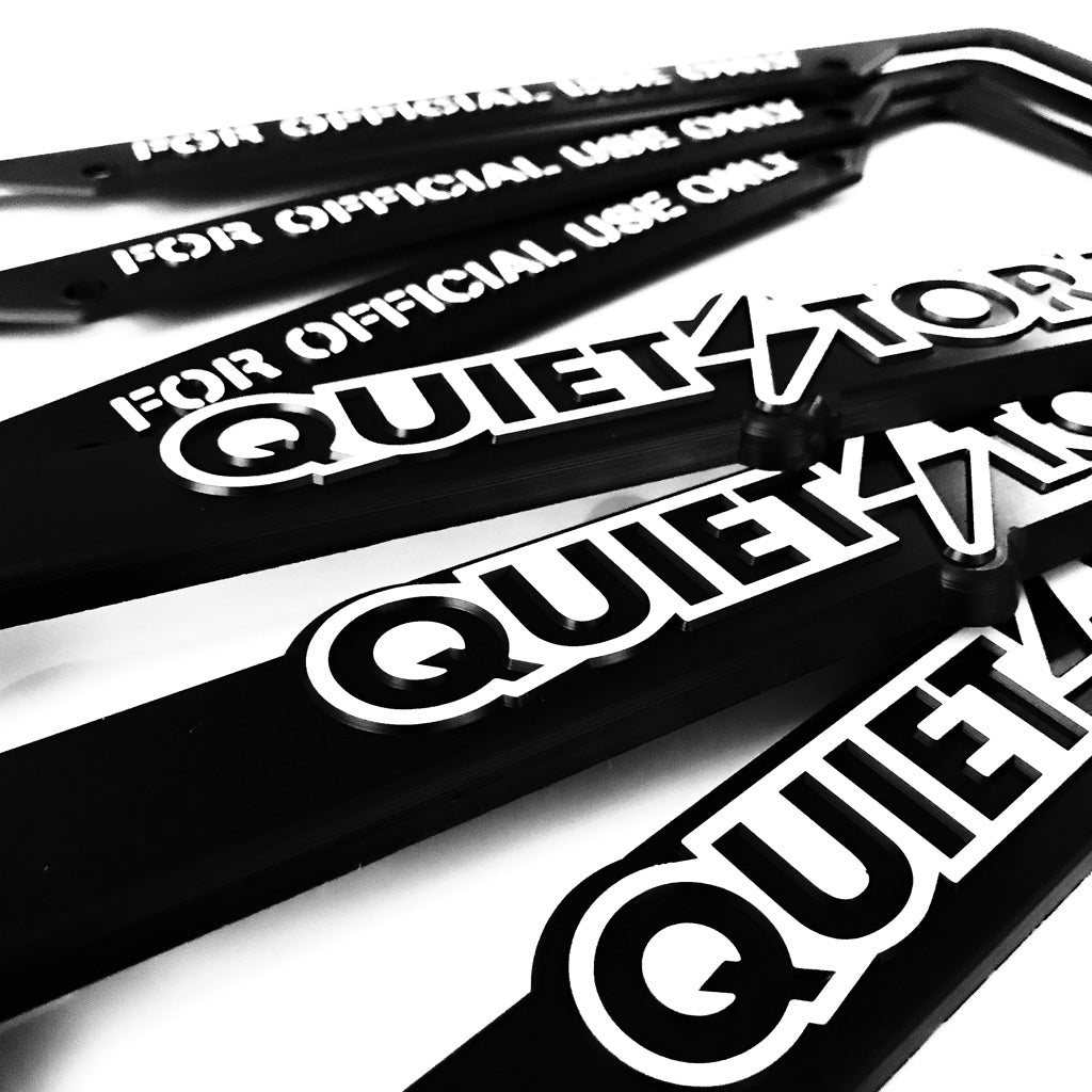 "For Official Use Only" License Plate Frame