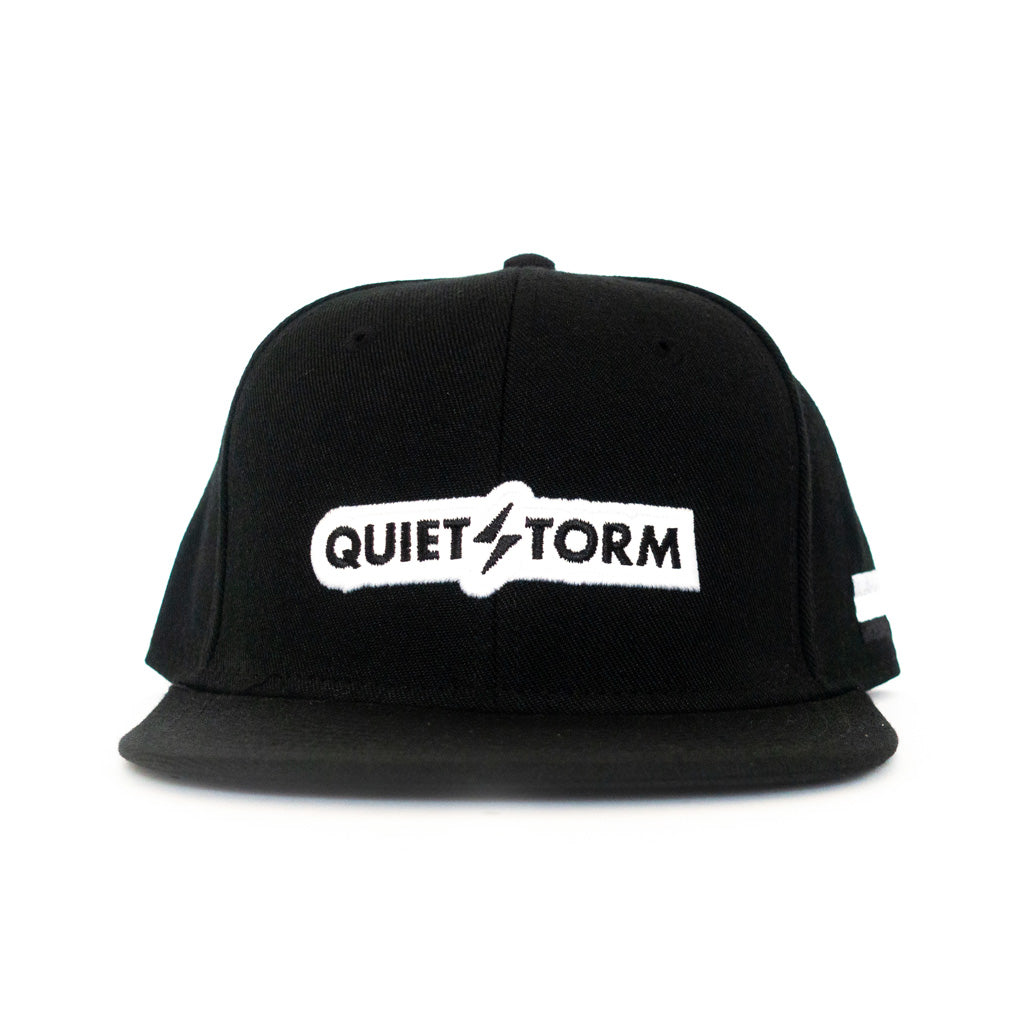 Lightning Logo Snapback (Black)