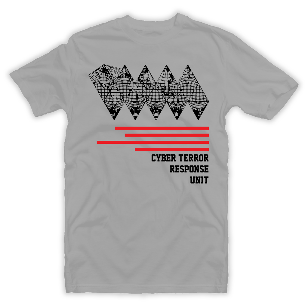 Cyber Map Tee (Heather Gray)