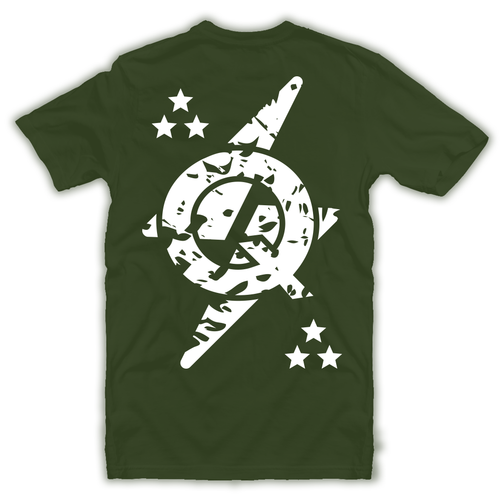 Lightning Camo Tee (Olive)