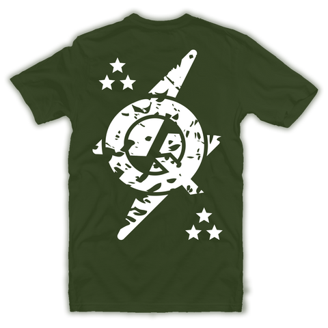 Lightning Camo Tee (Olive)