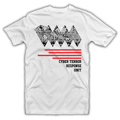 Cyber Map Tee (White)