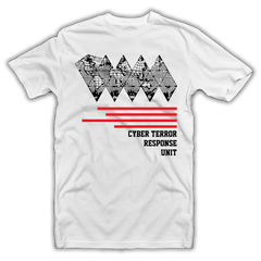 Cyber Map Tee (White)