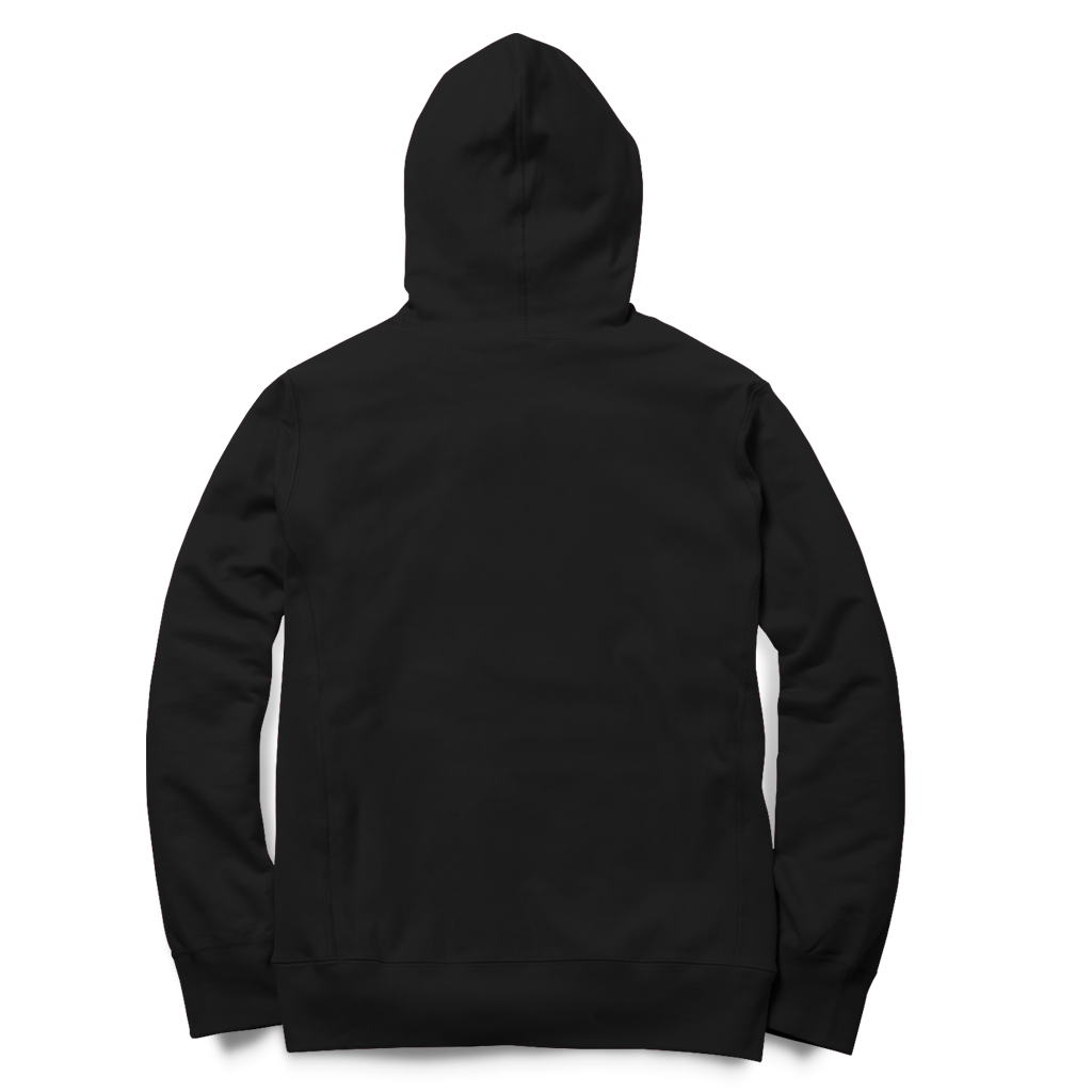 Stencil Logo Hoodie (Black)