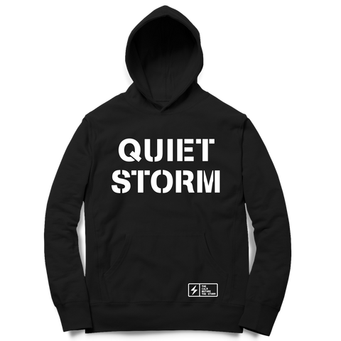 Stencil Logo Hoodie (Black)