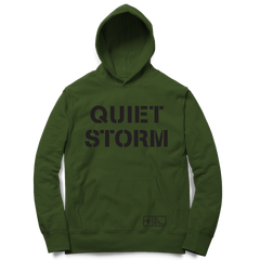 Stencil Logo Hoodie (Olive)