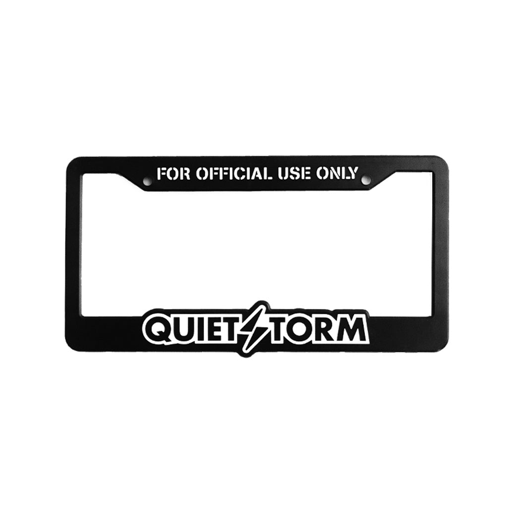 "For Official Use Only" License Plate Frame